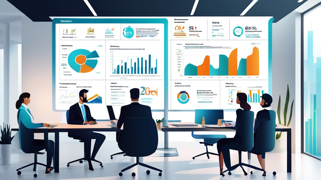 Professionals analyzing financial charts for payroll consultancy.